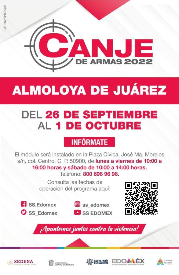 1662984135 325 Este proximo 26 de septiembre llegara el programa CanjeDeArmas2022 a