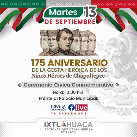 1663005709 FiestasPatrias2022 en Ixtlahuaca Te esperamos