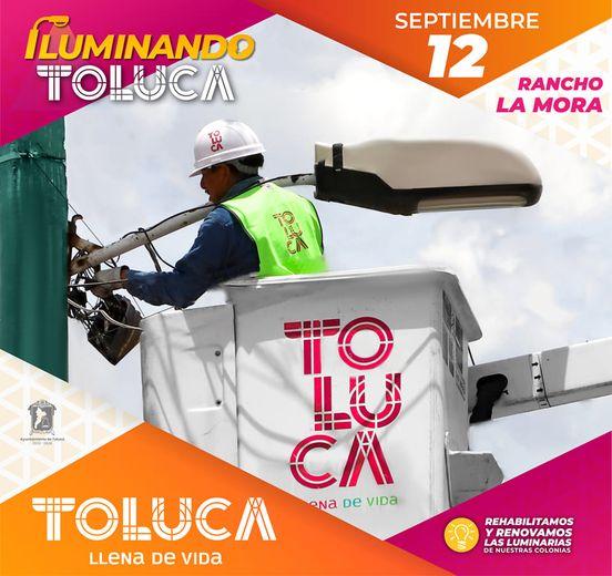 1663013921 Continuamos la rehabilitacion de nuestro alumbrado publico en Toluca Nuestro