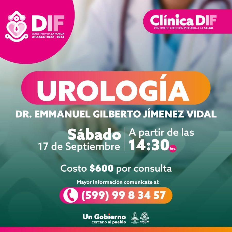 1663024343 205 GINECOLOGIA UROLOGIA CARDIOLOGIA Y PEDIATRIA EN LA CLINICA DIF