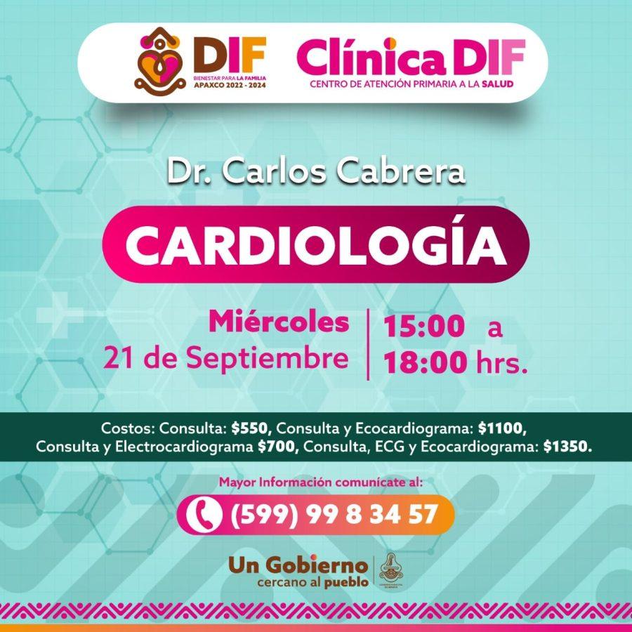 1663024343 921 GINECOLOGIA UROLOGIA CARDIOLOGIA Y PEDIATRIA EN LA CLINICA DIF