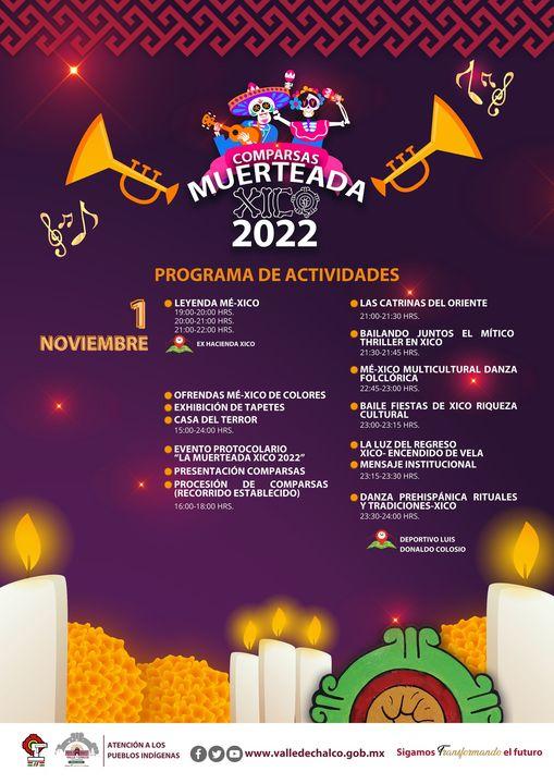 1667326351 MuerteadaXico2022 Acompananos a la Muerteada Xico 2022 y vive