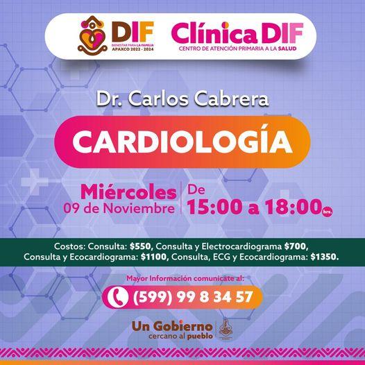 1667415696 ESPECIALIDAD DE CARDIOLOGIA EN CLINICA DIF