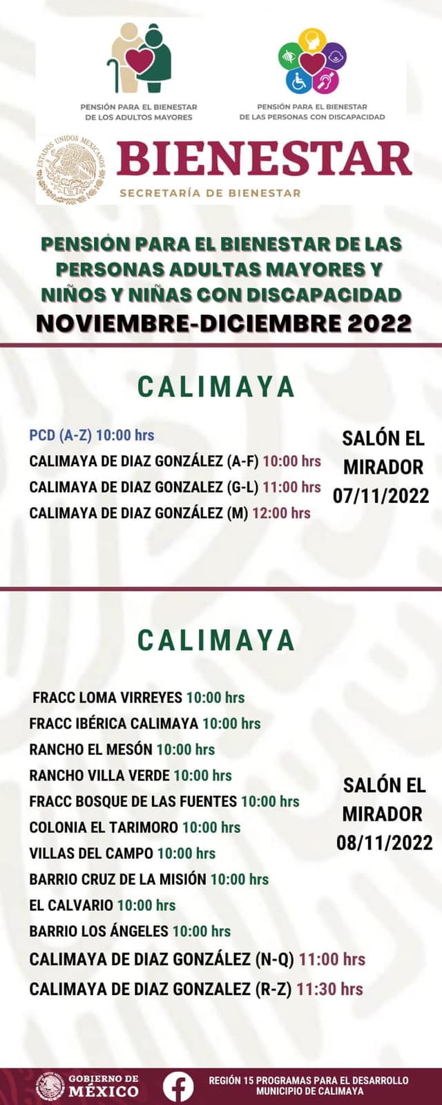 1667497386 CALENDARIO DE PAGO 6to BIMESTRE NOVIEMBRE DICIEMBRE