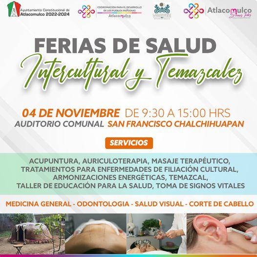 1667519465 Te invitamos a participar en las Ferias de Salud Intercultural