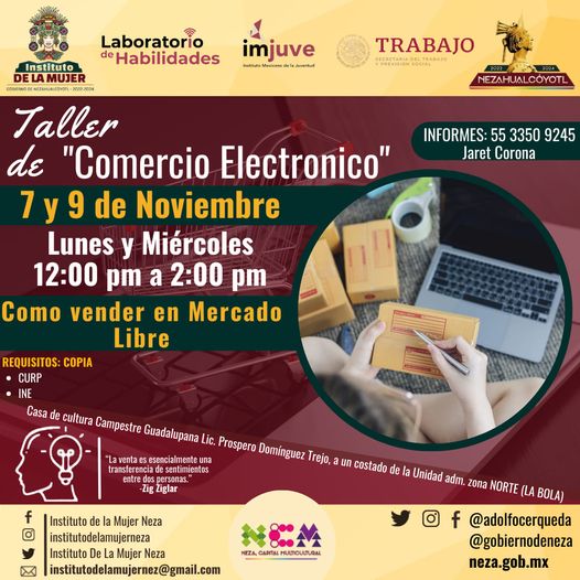 1667679630 ComercioElectronico El Instituto de la Mujer te invita a