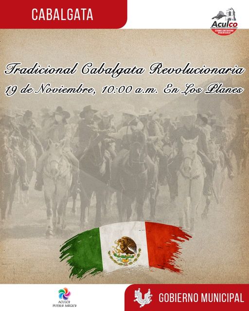 1667851736 Los invitamos a la Tradicional Cabalgata Revolucionaria con el objetivo