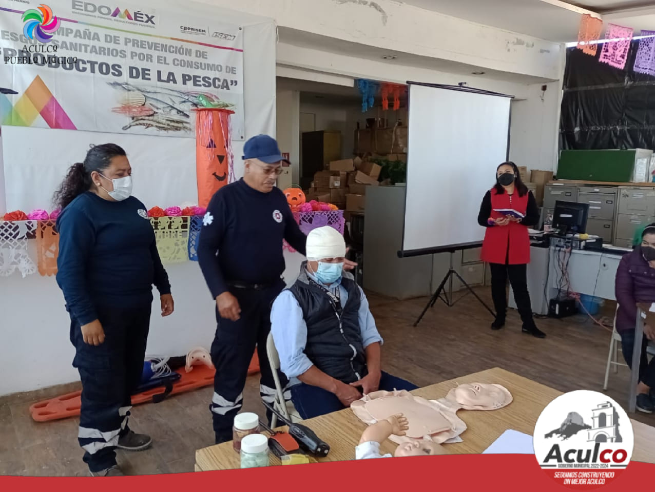 1667859760 630 El dia de hoy elementos de Proteccion Civil y Bomberos