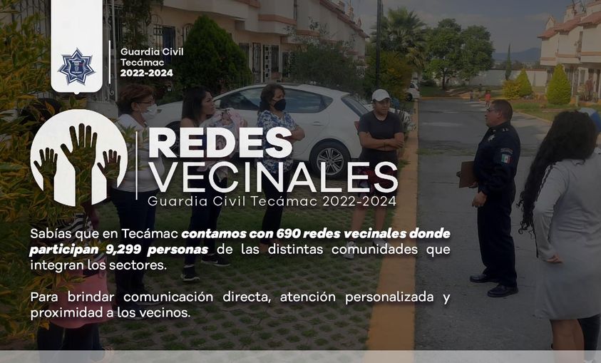1668012920 La Guardia Civil Tecamac refuerza las Redes Vecinales para lograr