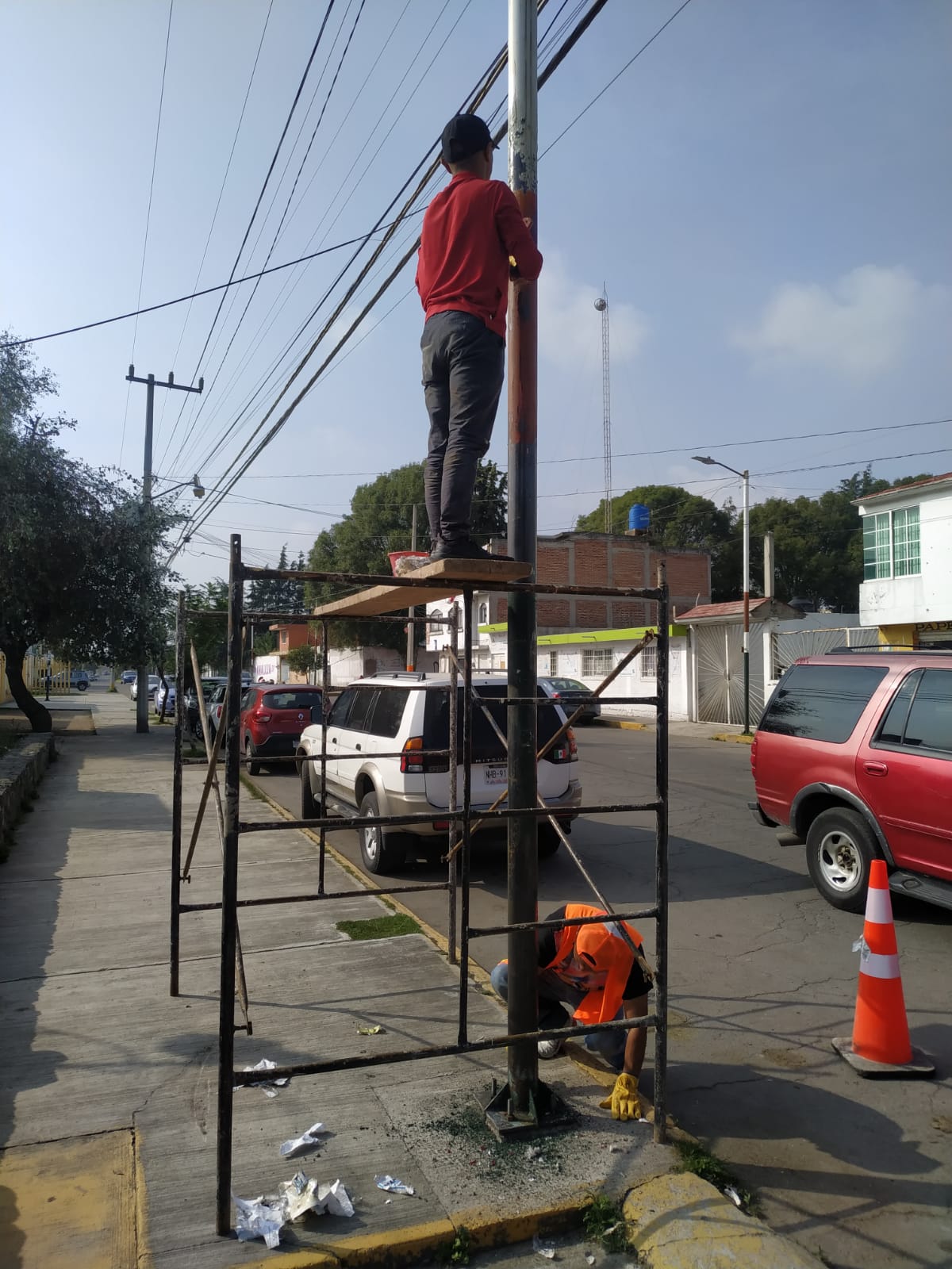 1668021076 297 Continuamos trabajando en obras de Rehabilitacion de Alumbrado Publico Arrancam