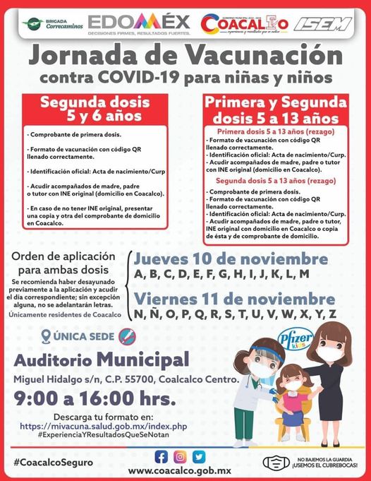 1668029867 Atencion Manana iniciamos con la jornada de vacunacion contra COVID 19