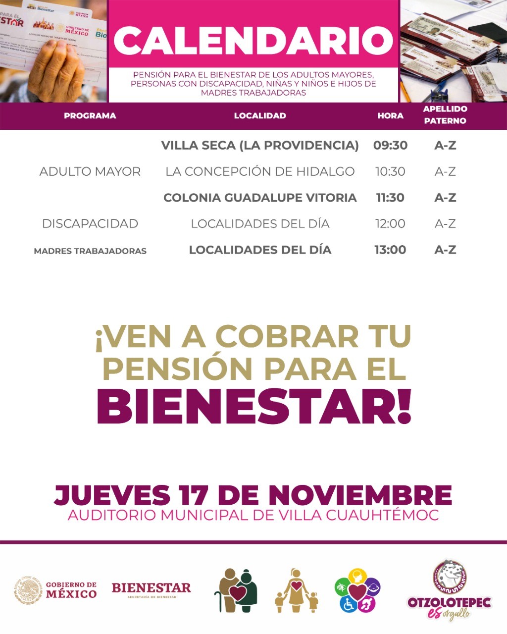 1668083519 726 ¡Es momento de cobrar tu pension de bienestar Consulta aqui