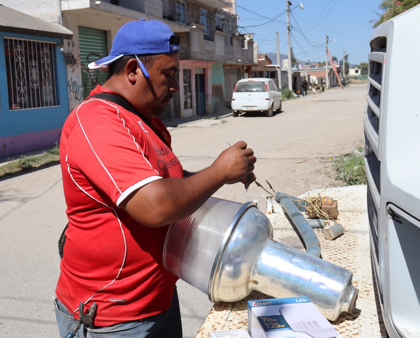 1668108160 237 Cambio de luminarias El H Ayuntamiento de Teoloyucan a traves