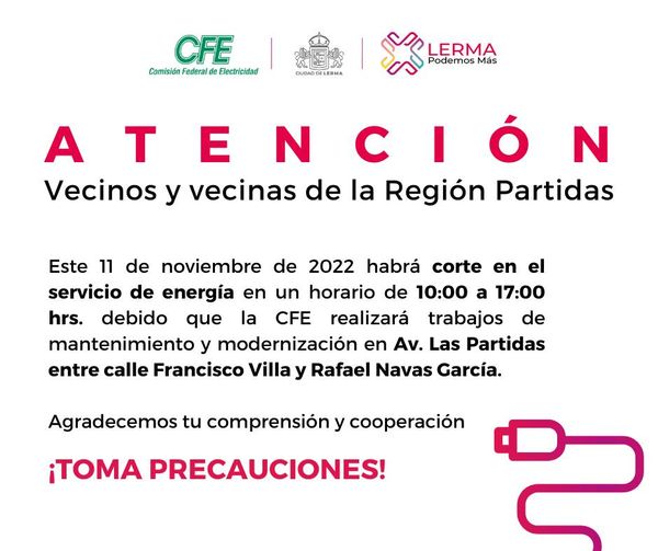 1668168662 Vecinos y vecinas de Region Partidas habra trabajos de mantenimiento