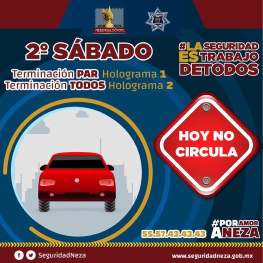 1668267275 Segundo sabado del mes aplica el programa HoyNoCircula a vehiculos