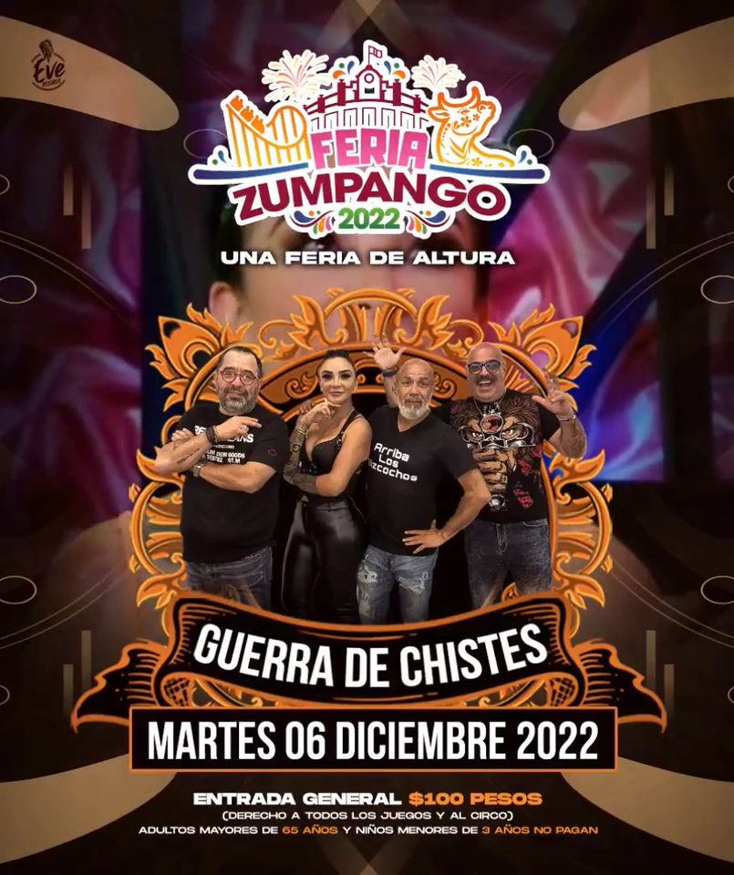 1668353143 Guerra De Chistes presente en nuestra Feria de Zumpango 2022