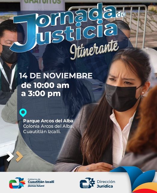 1668353211 Asiste este lunes a la Jornada de Justicia Itinerante que