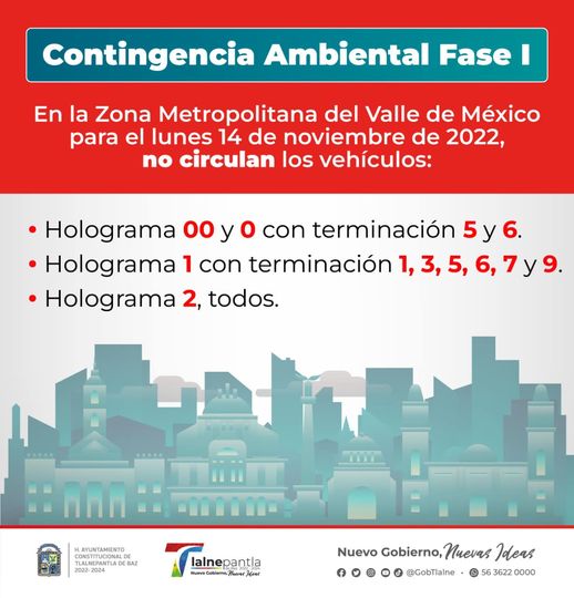 1668440667 Toma tus precauciones Seguimos en ContingenciaAmbiental en la Zona Metropolitan