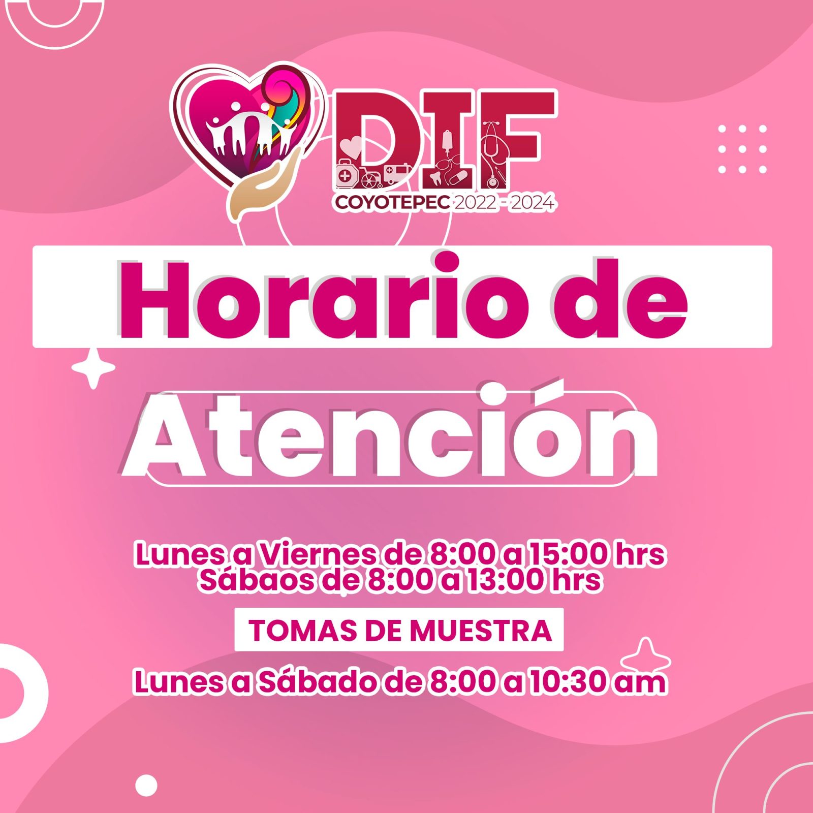 1668458590 107 OfertasDeLaSemana Pruebas de Laboratorio Acercate a DIF Coyotepec 2022 2024