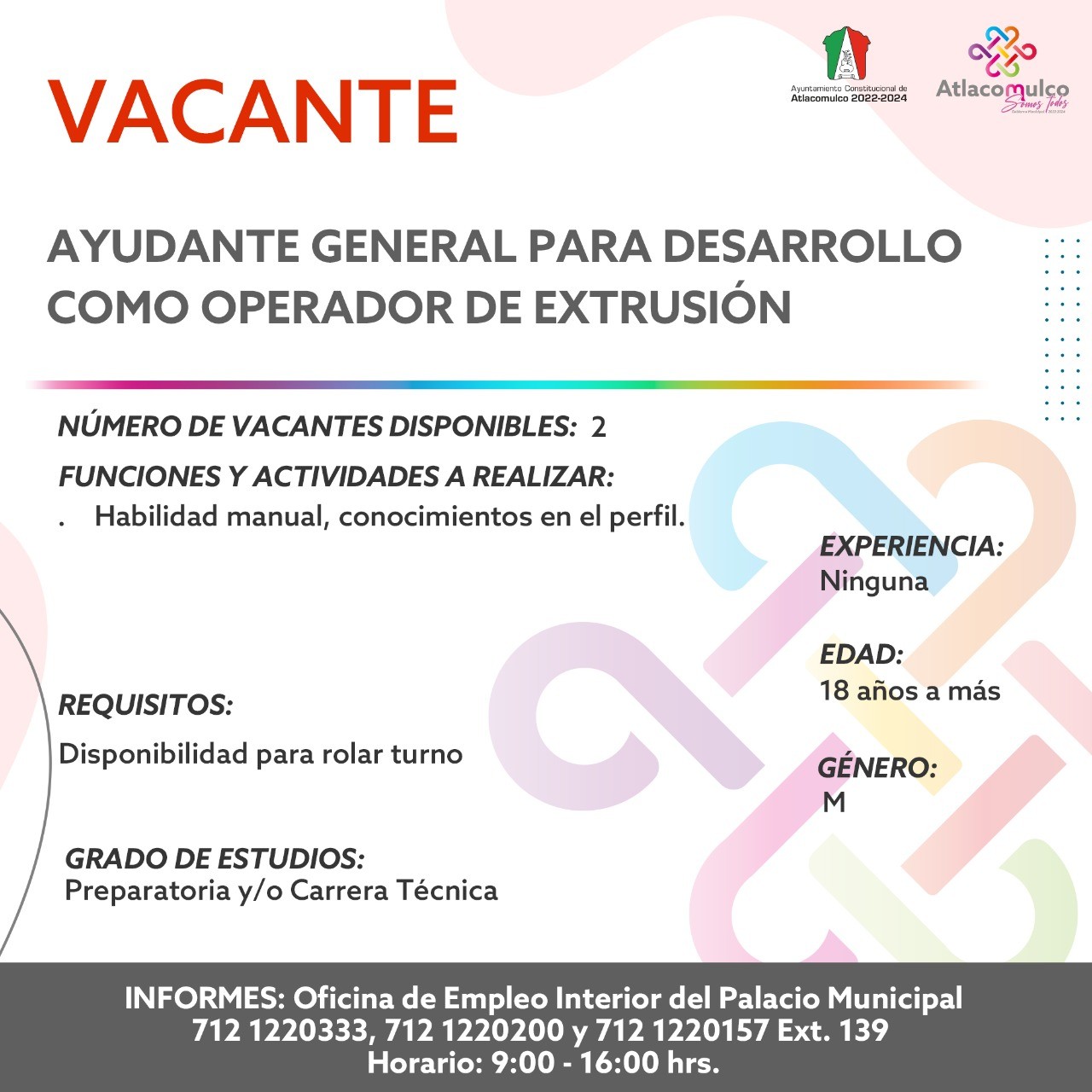 1668467198 646 ¡Te compartimos las vacantes de empleo correspondientes a esta semana