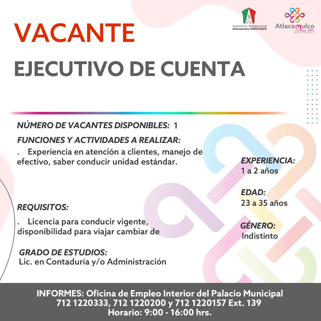 1668467198 781 ¡Te compartimos las vacantes de empleo correspondientes a esta semana