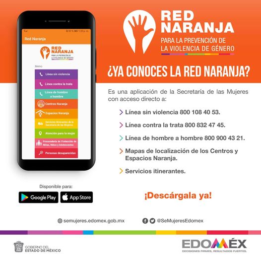 1668523089 La RedNaranja es una aplicacion movil de la Secretaria de