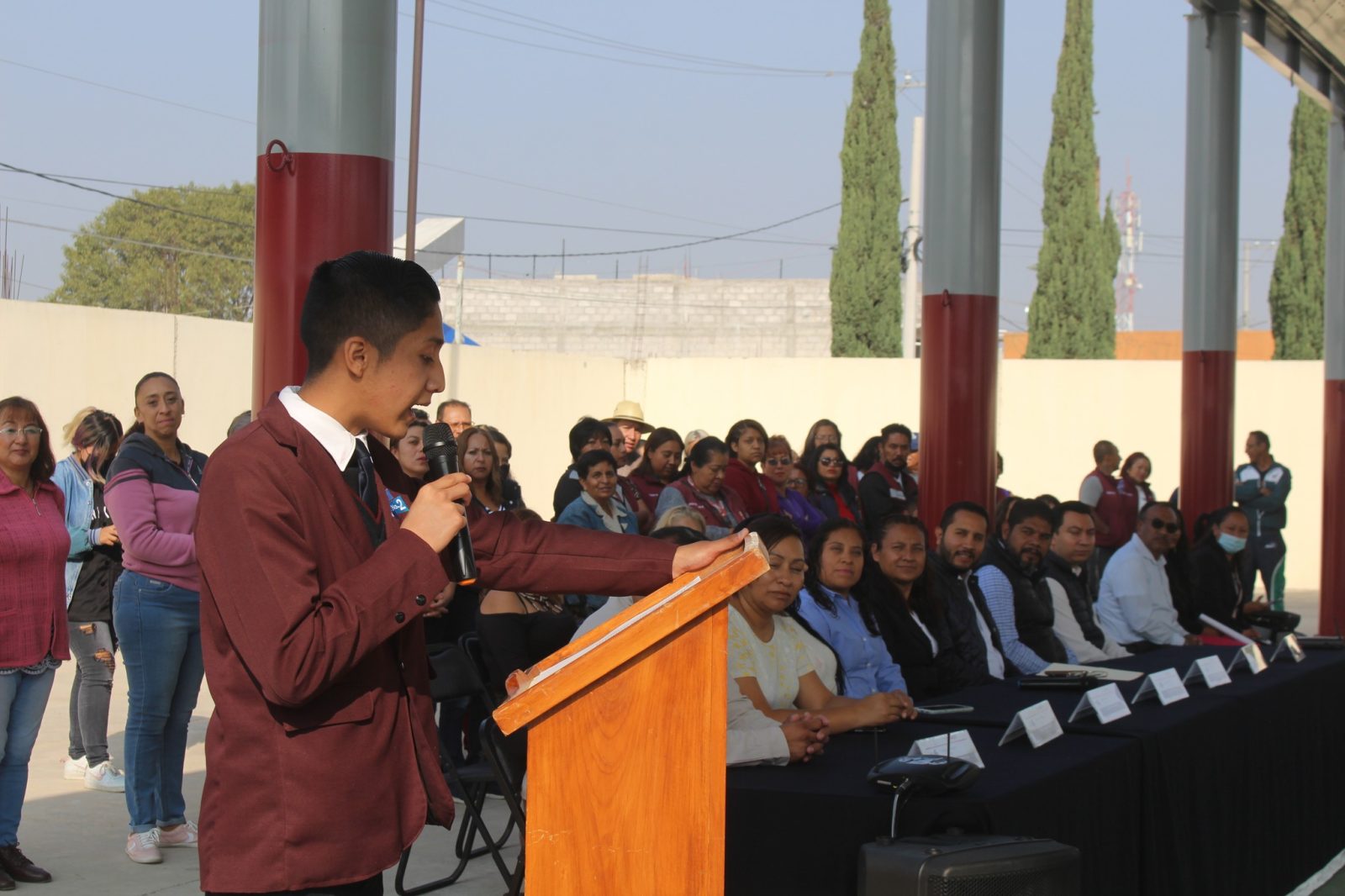 1668528627 214 ¡¡¡INAUGURACION DEL ARCOTECHO EN EL CBT 2 NEXTLALPAN