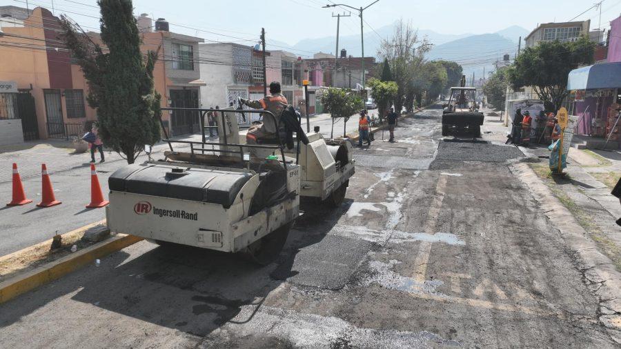 1668548016 95 ¡Seguimos avanzando con la repavimentacion de Ex Hacienda San Felipe Muy