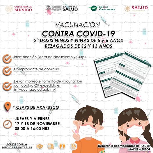 1668692881 Atencion Aplicacion de Vacuna contra COVID 19