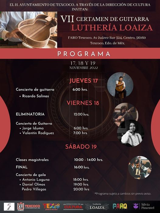 1668698138 Te presentamos el programa de actividades por el VII Certamen