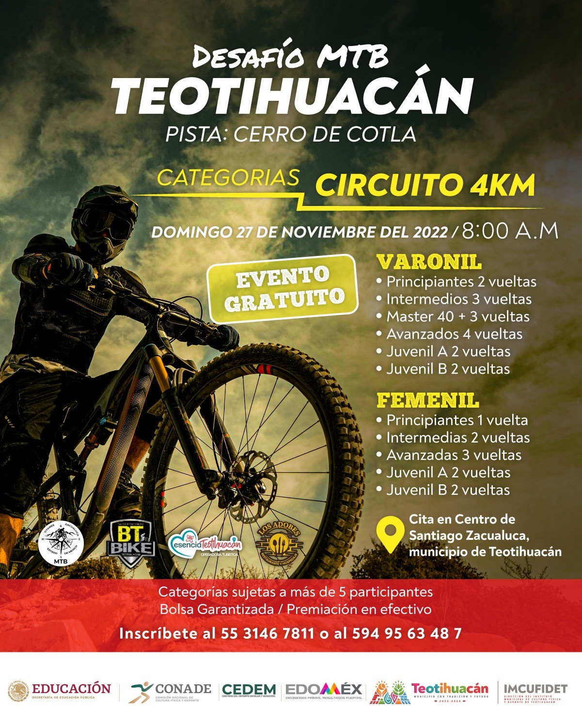 1668706932 398 Desafio MTB TEOTIHUACAN