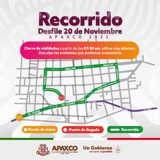 1668724570 Disfrutemos del desfile revolucionario el proximo domingo 20 de noviembre