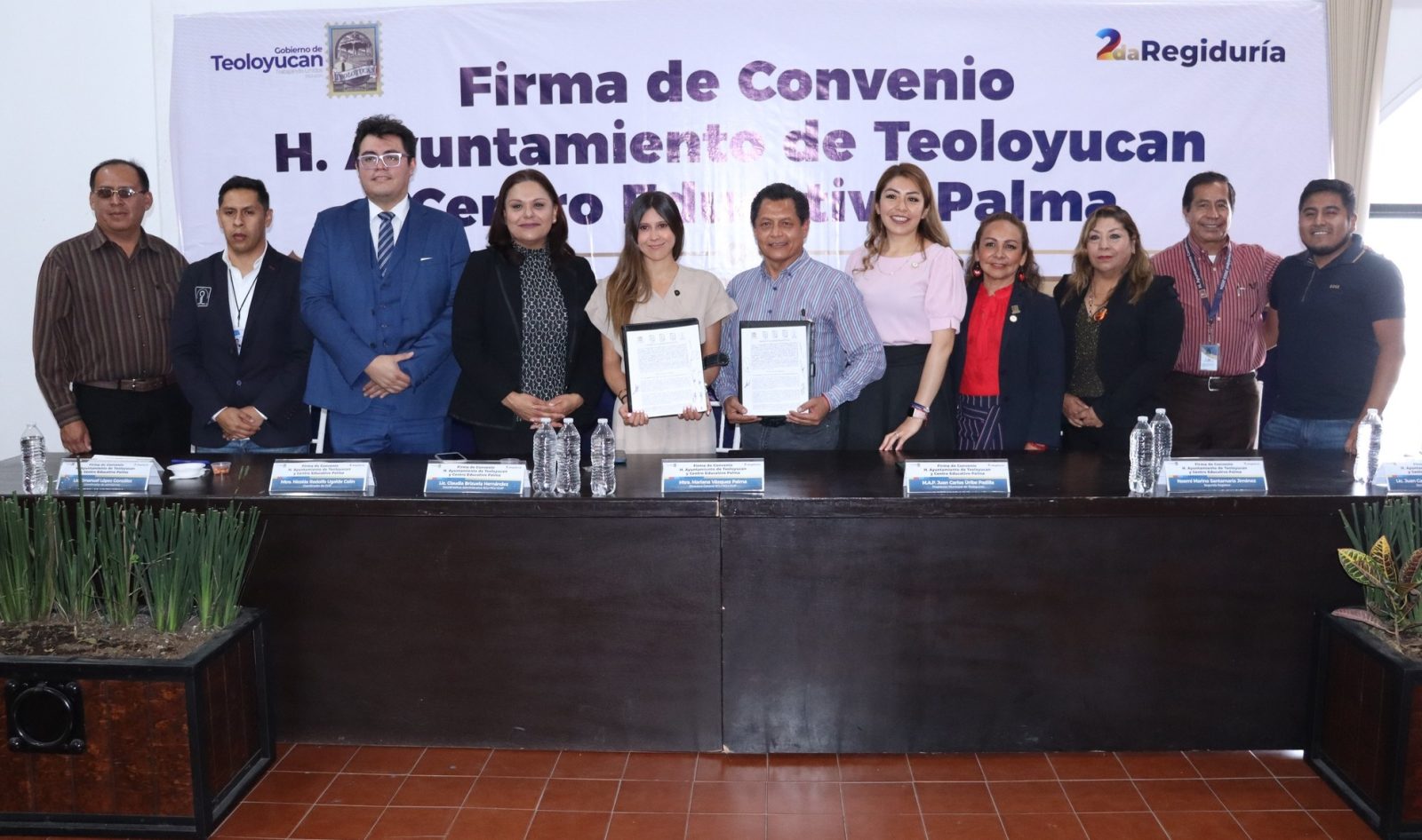 1668786925 Firma de Convenio con el Centro Educativo Palma