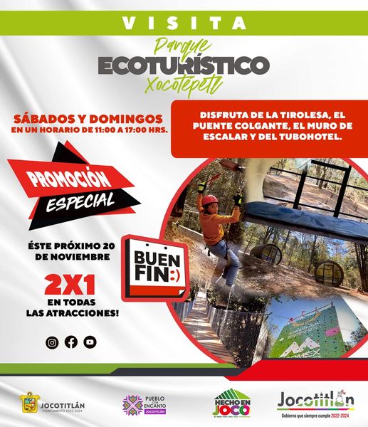 1668795568 Te invitamos a visitar el Parque Ecoturistico Xocotepetl este fin