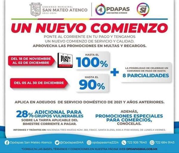 1668809721 Aprovecha los descuentos condonaciones y convenios que el Opdapas San