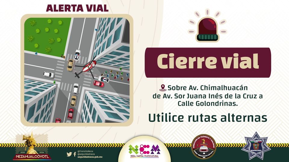 1668950981 AlertaVial Te informamos que manana domingo 20 de noviembre