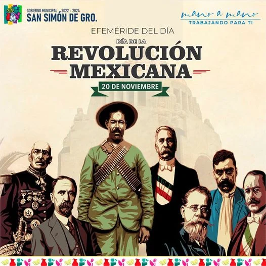 El Día De La Revolución Mexicana Se Conmemora Anualmente El 20 De Noviembre Es Estado De México