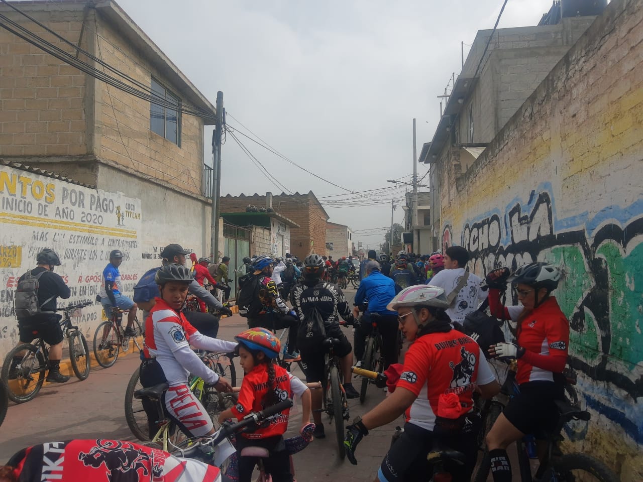 1668976304 997 El arribo del paseo ciclista a nuestra delegacion de San