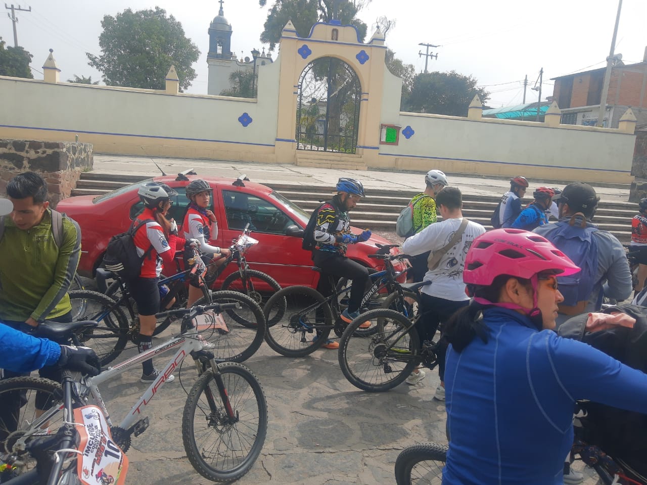 1668976314 El arribo del paseo ciclista a nuestra delegacion de San