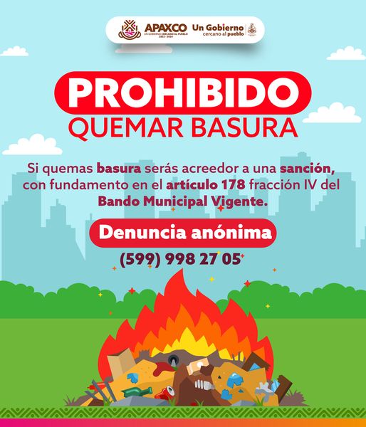 1669057026 PROHIBIDO QUEMAR BASURA