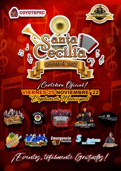 1669122133 SANTA CECILIA COYOTEPEC 2022 CARTELERA OFICIAL Viernes 25 de