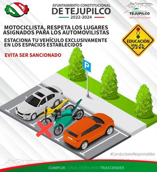 1669132516 Infografia Evita sanciones y estaciona tu moto en los