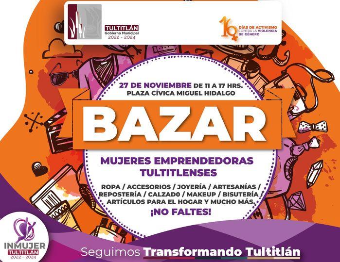 1669153703 Vecina y vecino te invitamos a que asistas al Bazar