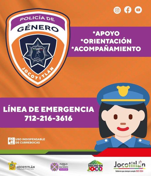 1669220676 En Jocotitlan contamos con la Policia de Genero la cual