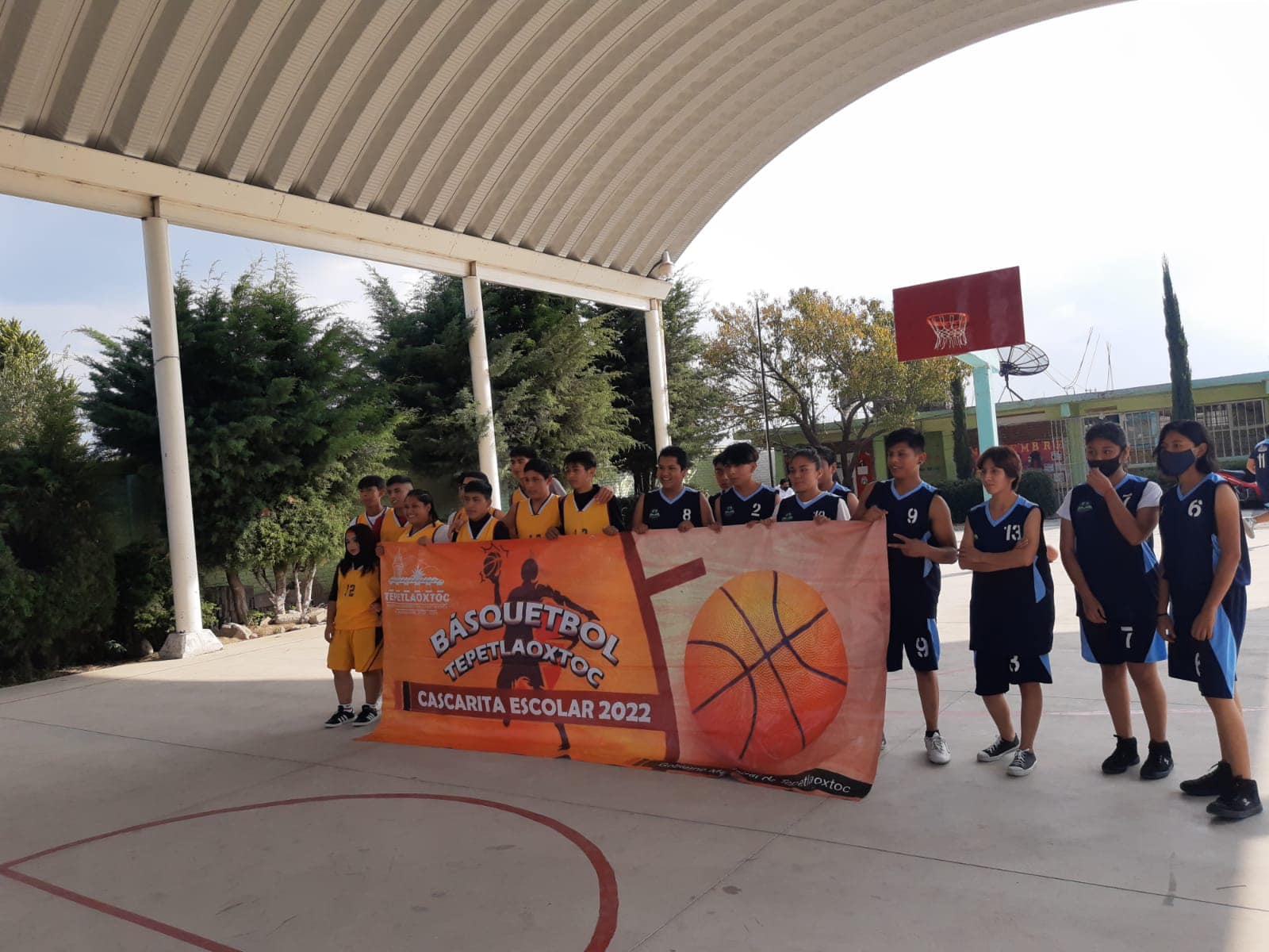 1669234021 134 Continuan los partidos de Basquetbol Tepetlaoxtoc en la