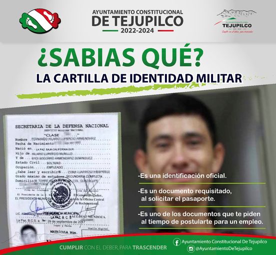 1669246919 ServicioMilitar Si aun no tienes tu cartilla de identidad