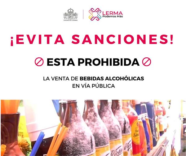 1669293592 La venta de bebidas alcoholicas en via publica esta totalmente