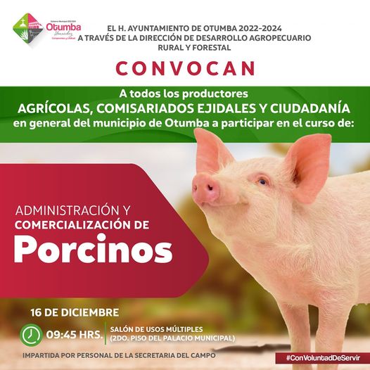 1669300626 Invitamos a todos los Productores Agricolas Comisariados Ejidales y Ciudadania