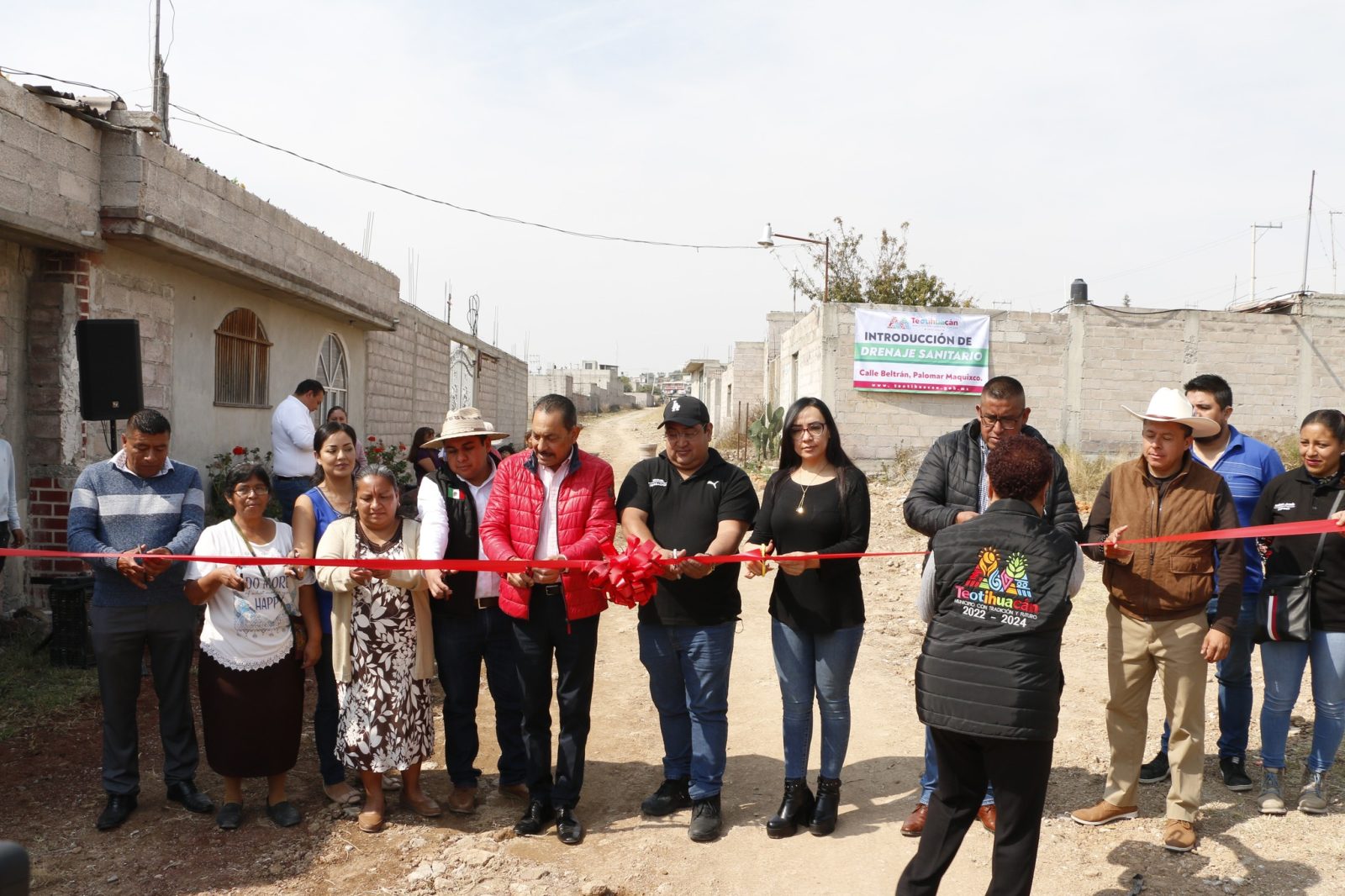 1669322243 329 Seguimos entregando obras en beneficio de las familias de Teotihuacan