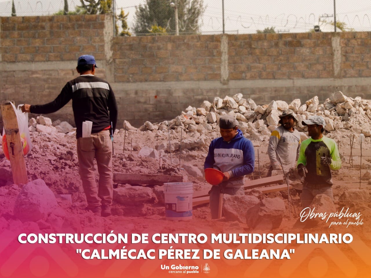 1669332425 66 COMENZAMOS OBRA DE CONSTRUCCION DEL CENTRO MULTIDISCIPLINARIO CALMECAC EN PERE